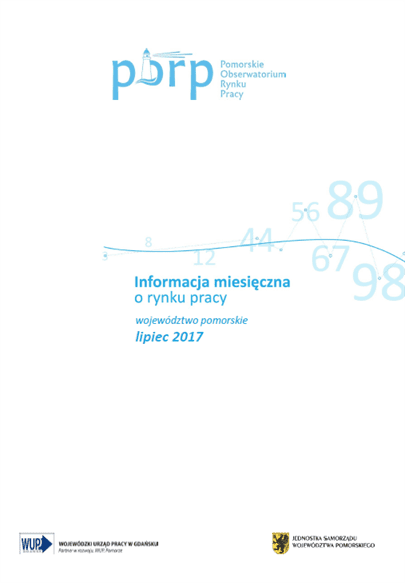  informacja miesięczna o rynku pracy – województwo pomorskie, lipiec 2017 r.